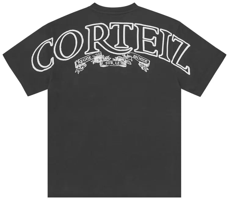 CORTEIZ ROYALE HEAVYWEIGHT TEE - BLACK