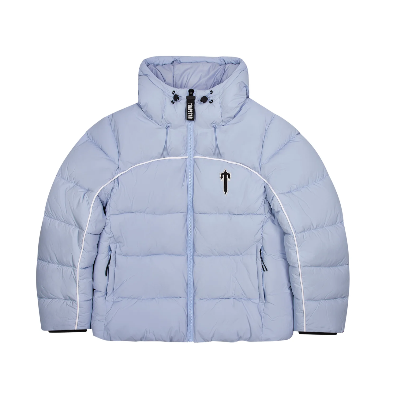 TRAPSTAR IRONGATE ARCH PIPING PUFFER - ICE BLUE