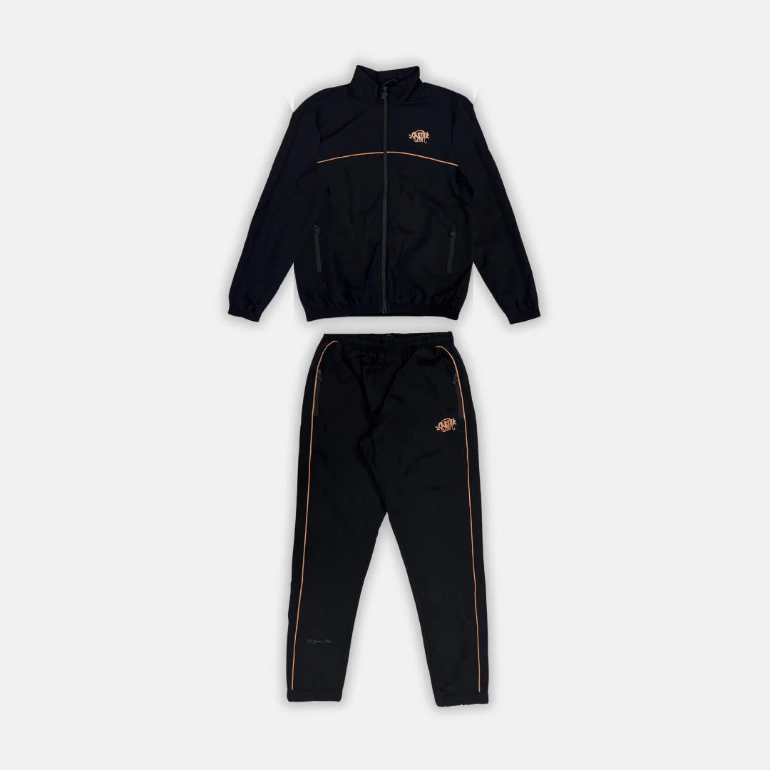 SYNA WORLD TEAM SYNA SHELL TRACKSUIT - BLACK/ROSE GOLD