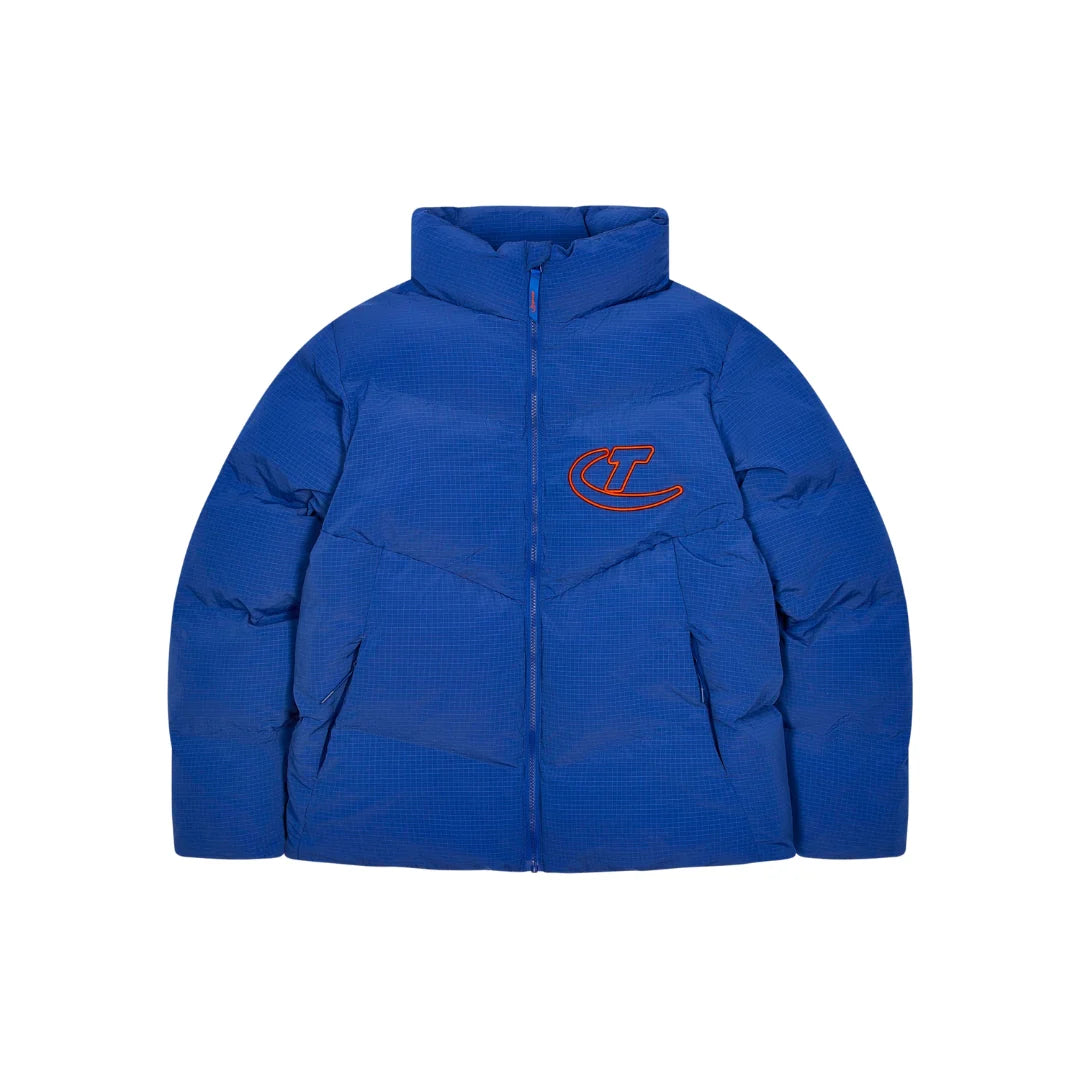 TRAPSTAR HYPERDRIVE RIPSTOP PUFFER - BLUE / ORANGE