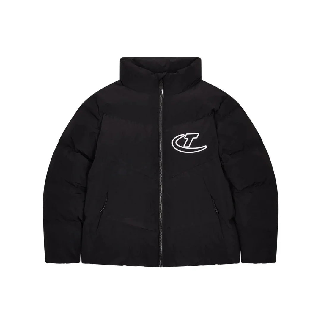 TRAPSTAR HYPERDRIVE RIPSTOP PUFFER - BLACK / WHITE