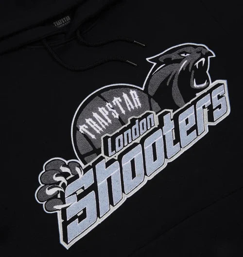 TRAPSTAR SHOOTERS CHENILLE TRACKSUIT - BLACK / SKY BLUE