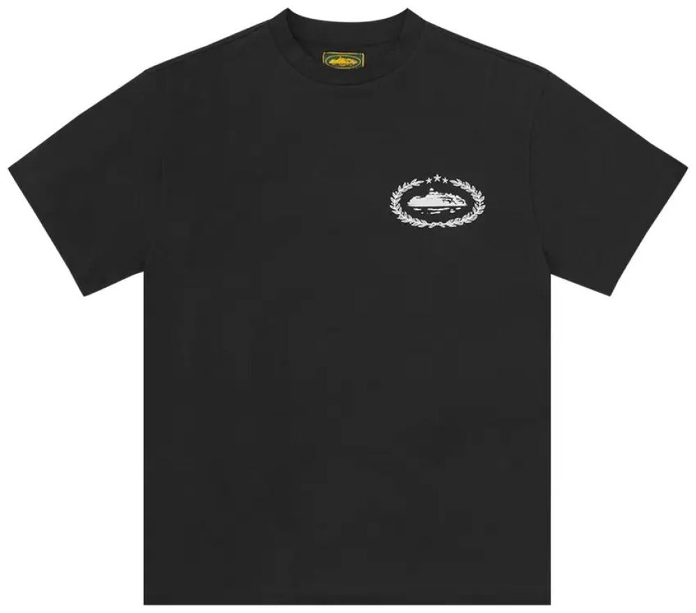 Corteiz Royale Heavyweight Tee - Black