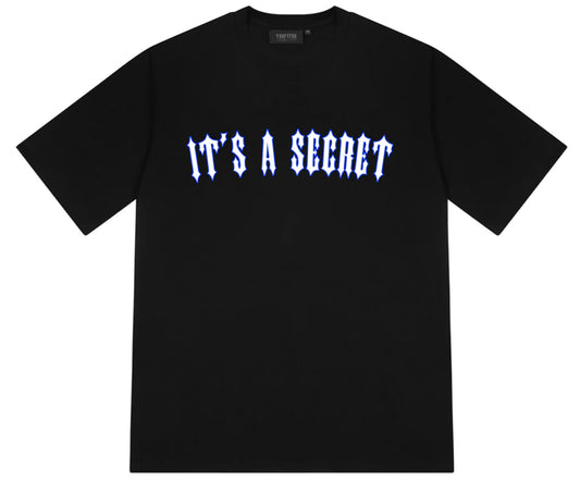 TRAPSTAR IT’S A SECRET TEE 2.0 - BLACK/BLUE