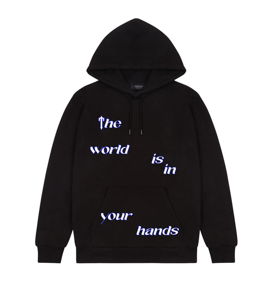 TRAPSTAR THE WORLD IS IN YOUR HANDS HOODIE