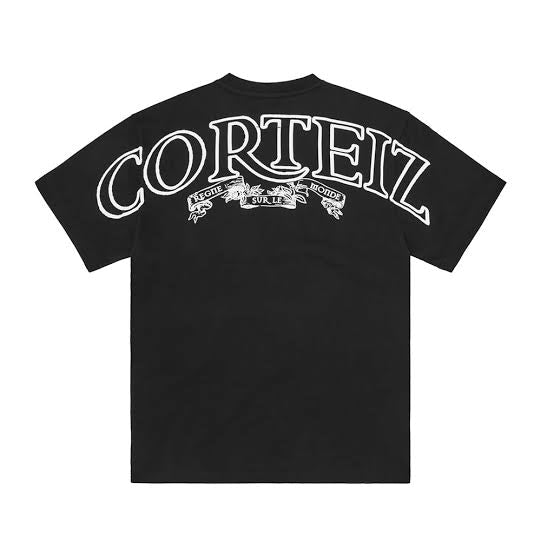 Corteiz Royale Heavyweight Tee - Black