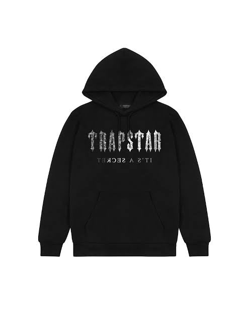 Trapstar Decoded Paisley Monogram Edition Hoodie - Black