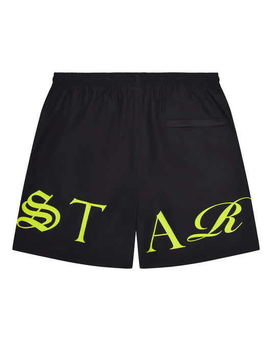 Trapstar Script Shell Shorts - Slime