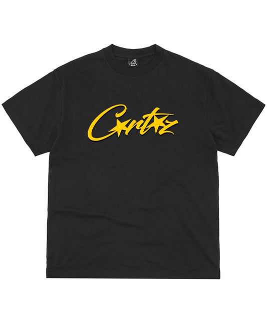 Corteiz Allstarz Tee - Black/Yellow