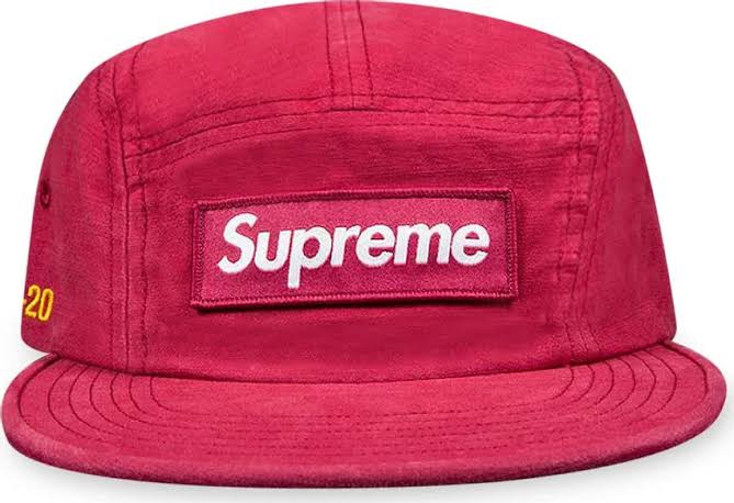 SUPREME MILITARY CAMP CAP - RED