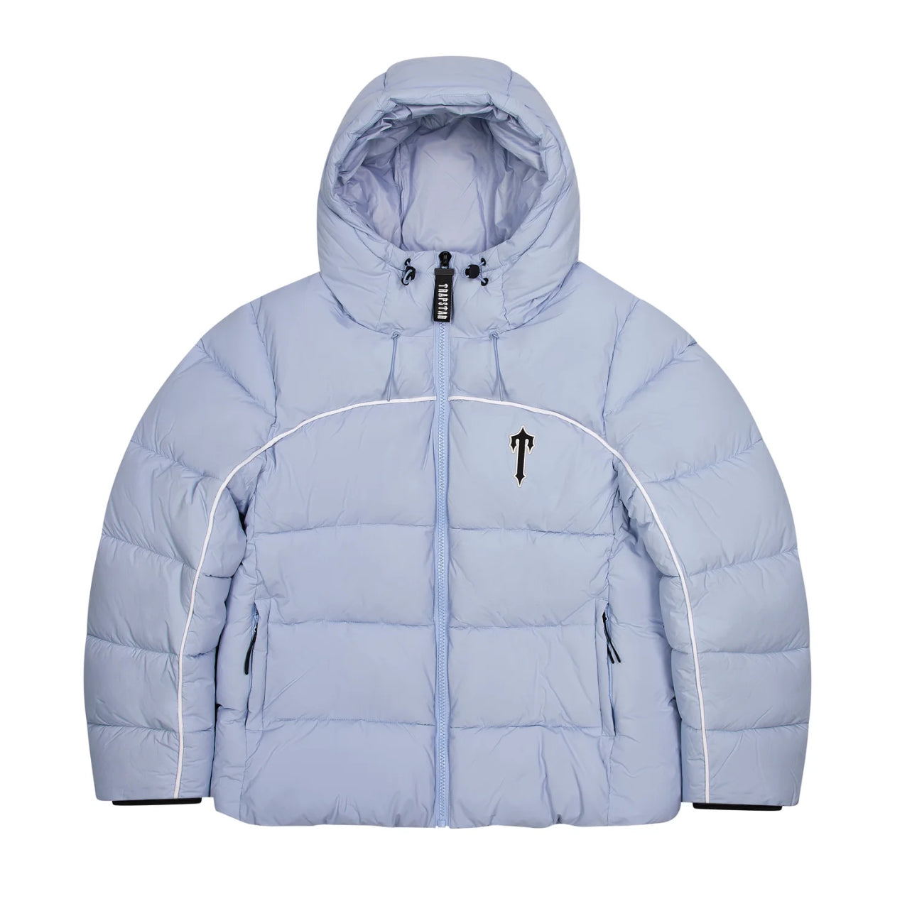 TRAPSTAR IRONGATE ARCH PIPING PUFFER - ICE BLUE