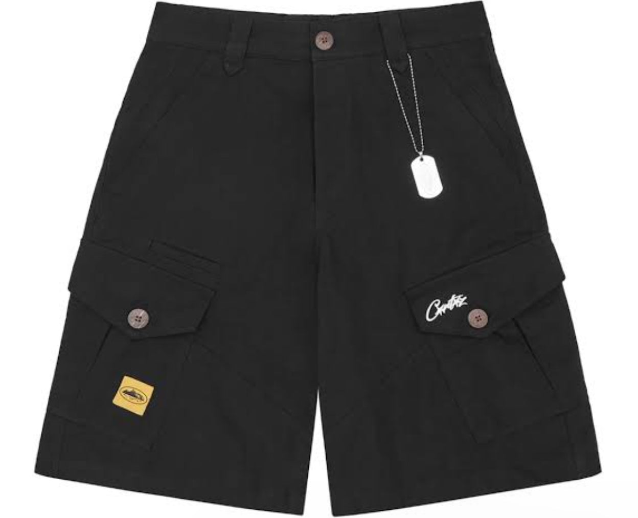 CORTEIZ STORM CARGO SHORTS - BLACK