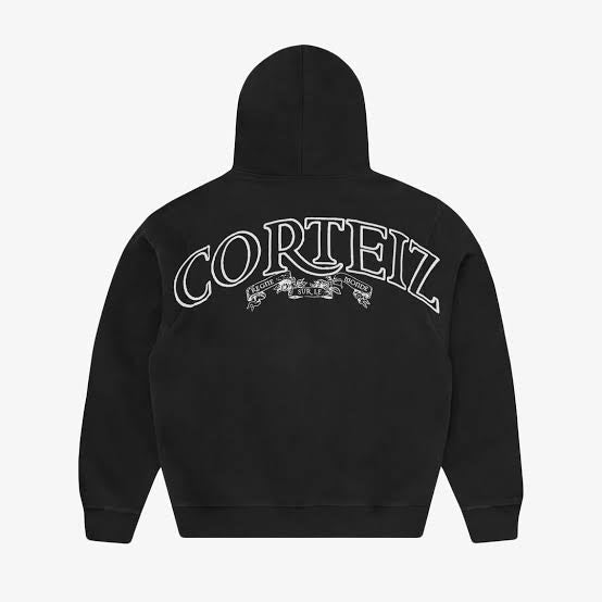 CORTEIZ SUPERIOR ROYALE ZIP HOODIE - BLACK