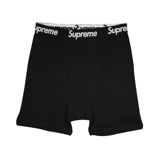 SUPREME BOXER BRIEF - BLACK